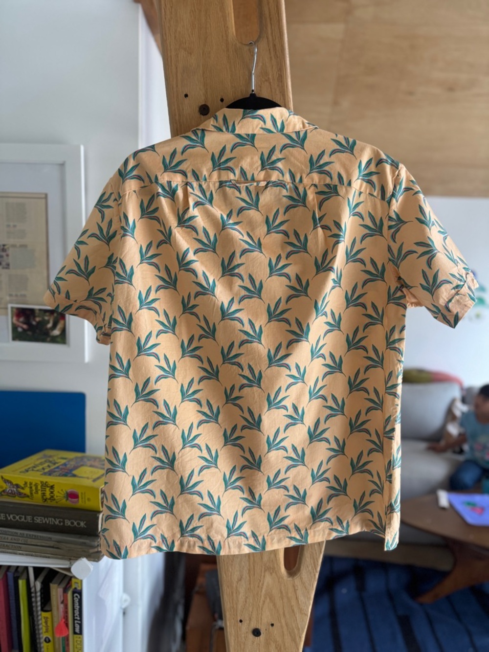 Monitaly Vacation Shirt - 100% cotton, Leaf (M) - Picture 3 of 6